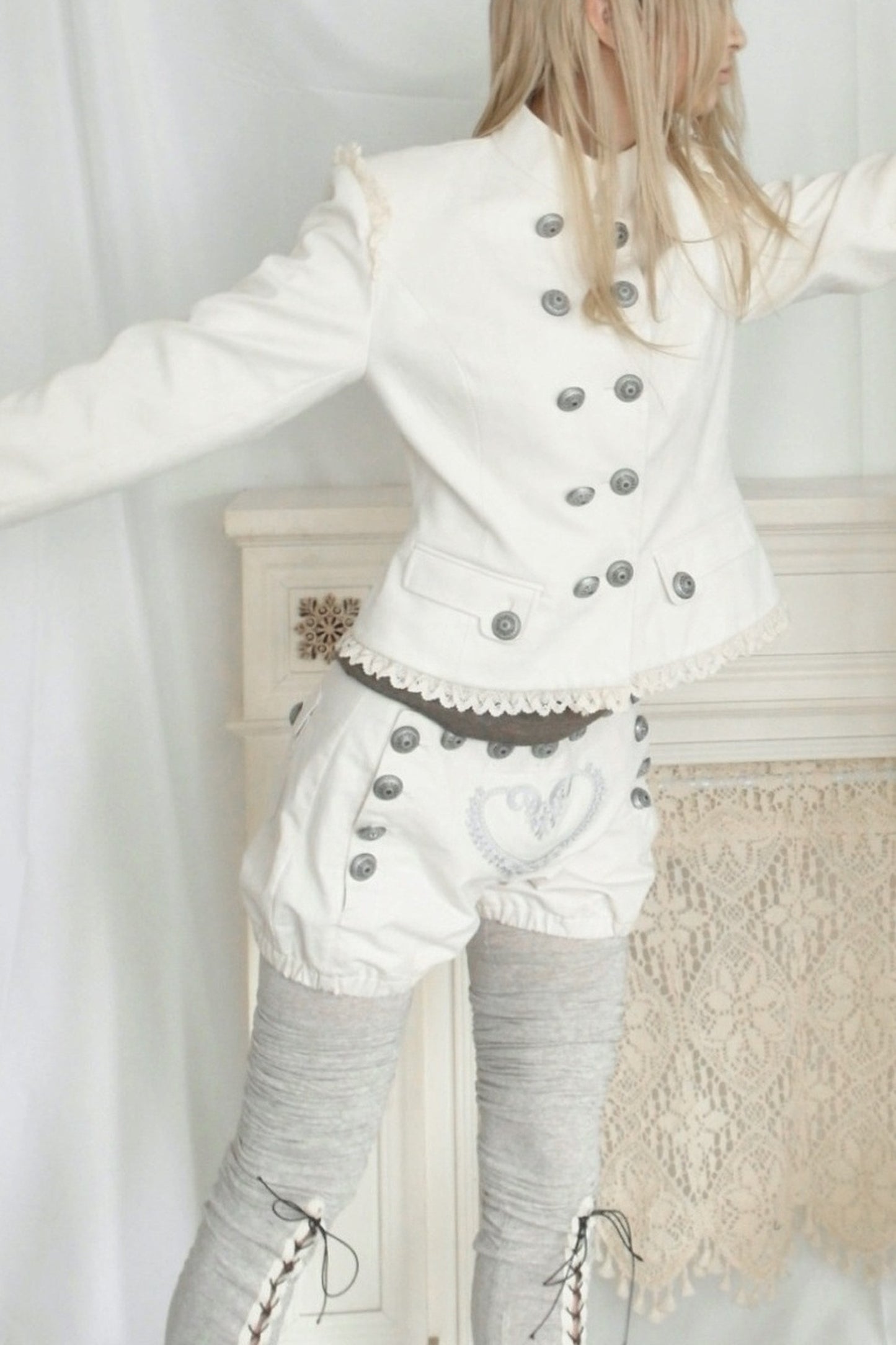 Medieval Suede Courtly Jacket