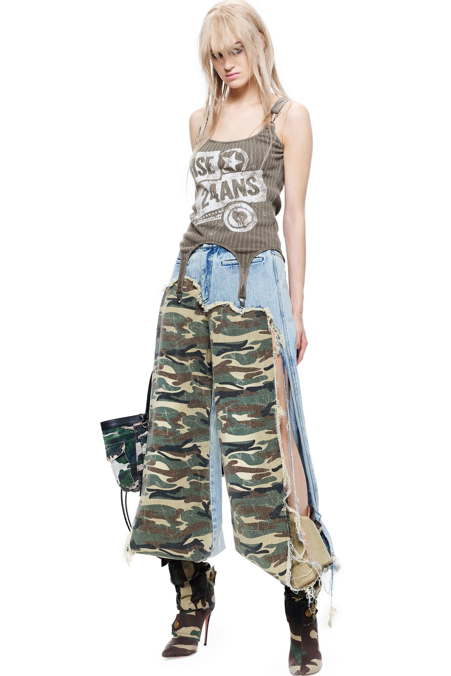 Lightwashed Spicy Tank Top