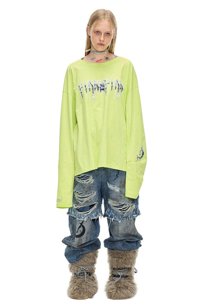 Punk-T-Shirt im Light-Subkulturstil