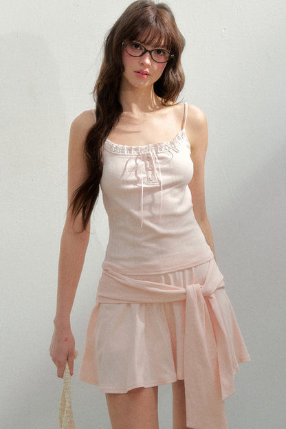 Floral Lace Crop Camisole