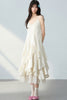 Beiges Kleid