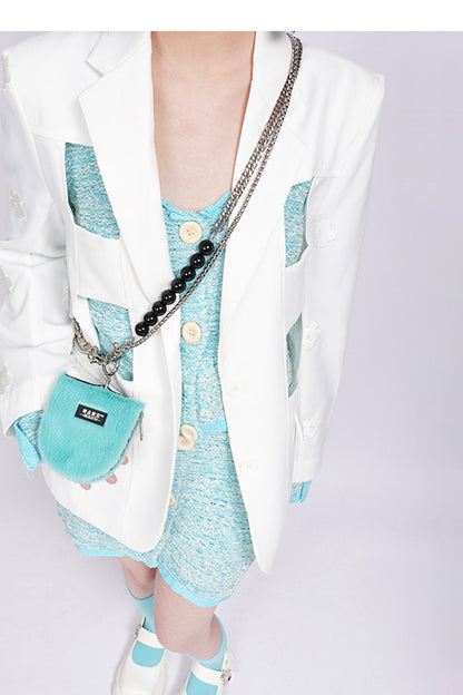 Plush Chain Coin Purse