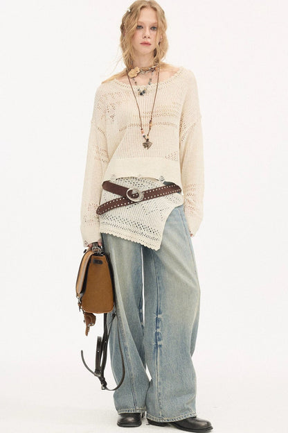 Asymmetrical Knit Top