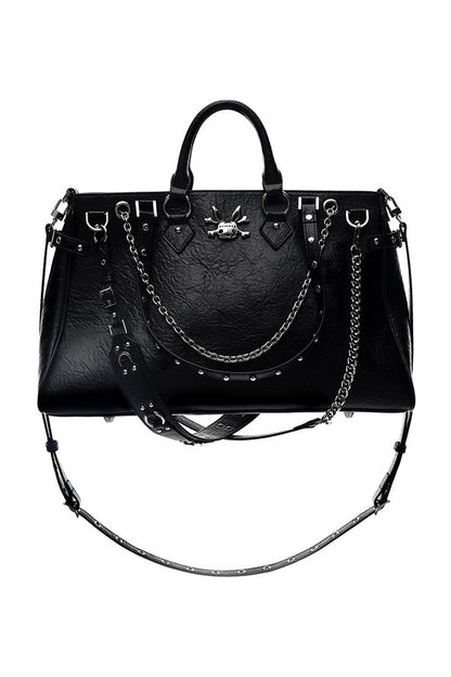 Handtasche mit mehreren Fächern