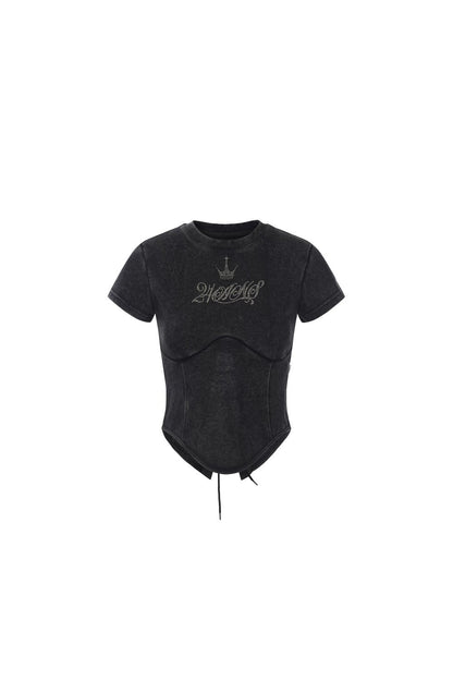 Millennium Punk Rhinestone Blouse