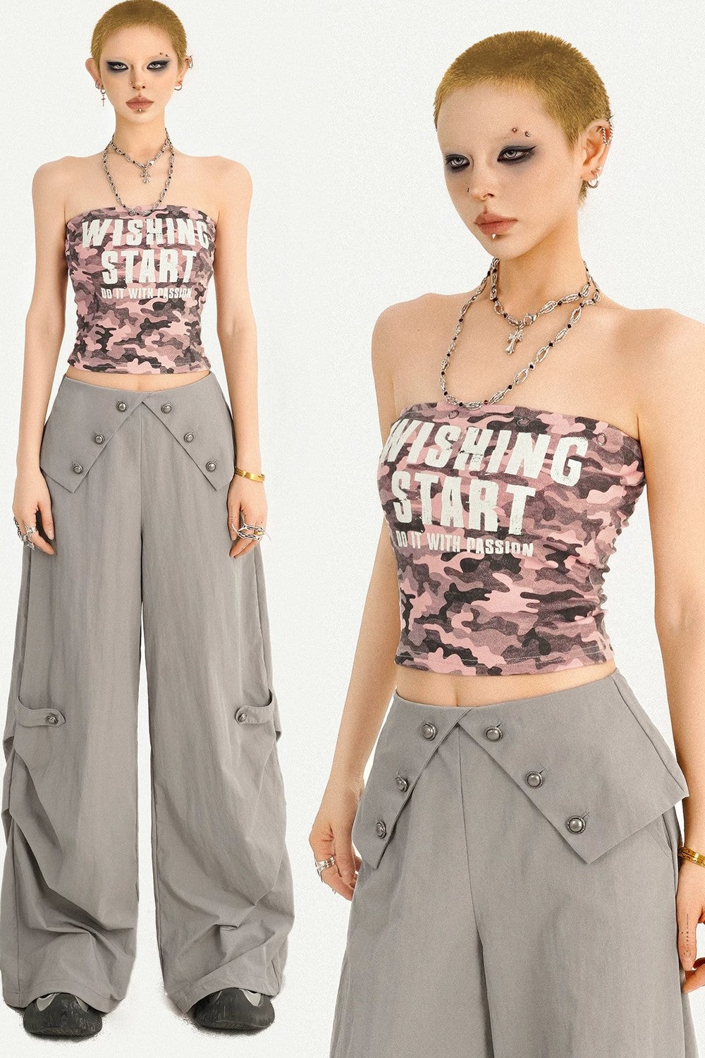 American Street Camo Tube Top
