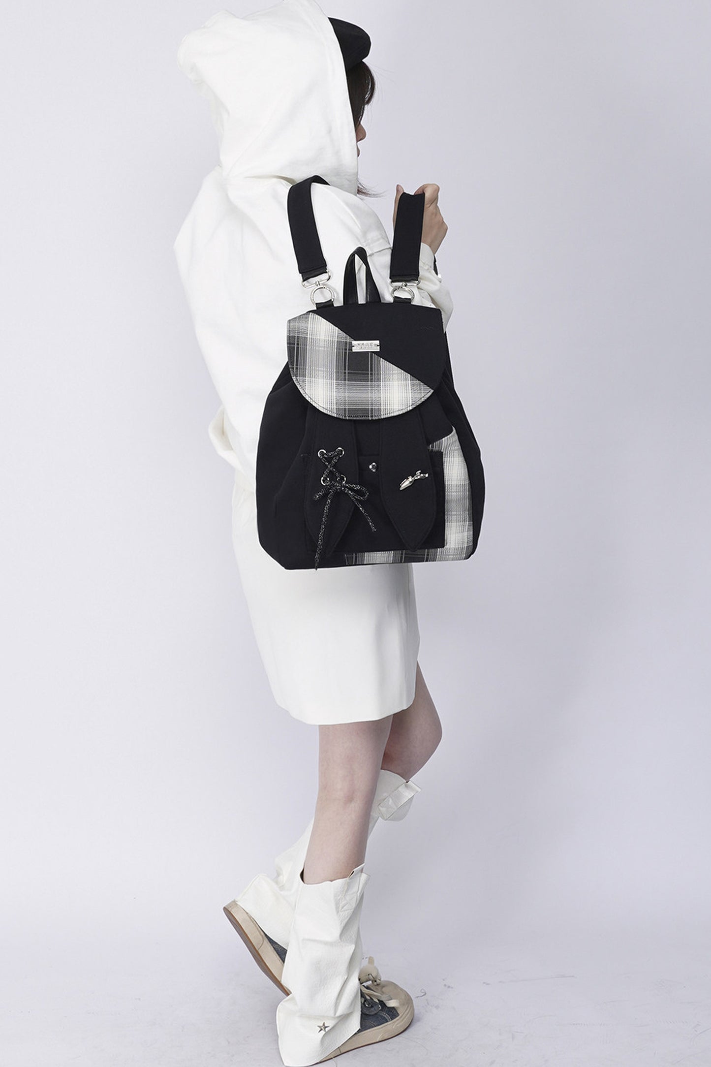 Outdoor Travel Cute Flip-Top Backpack