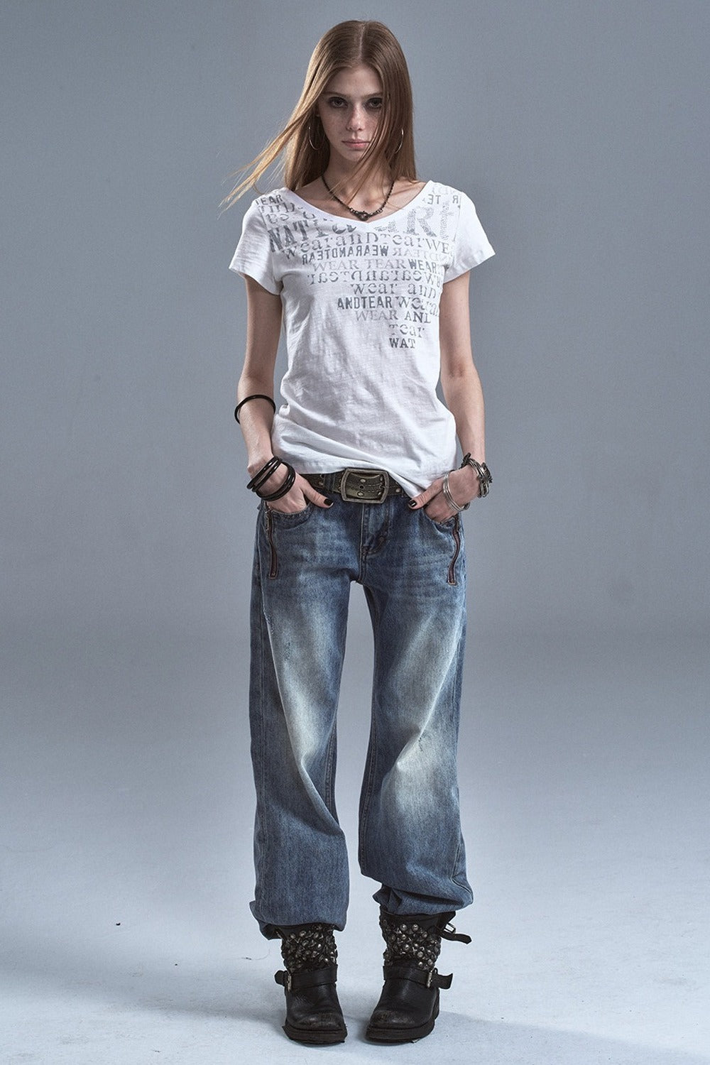 Reversible Sheer Cotton T-Shirt