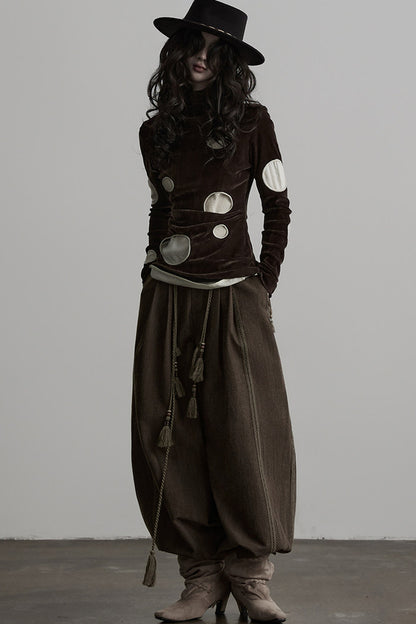 Double-Layered Hollow-Out T-Shirt