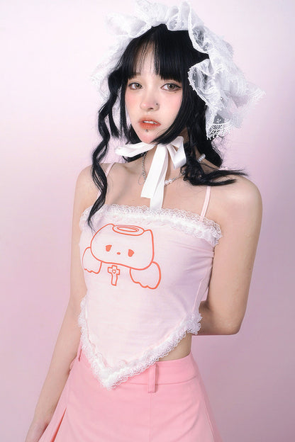 Camisole in pizzo Gatto Angelo
