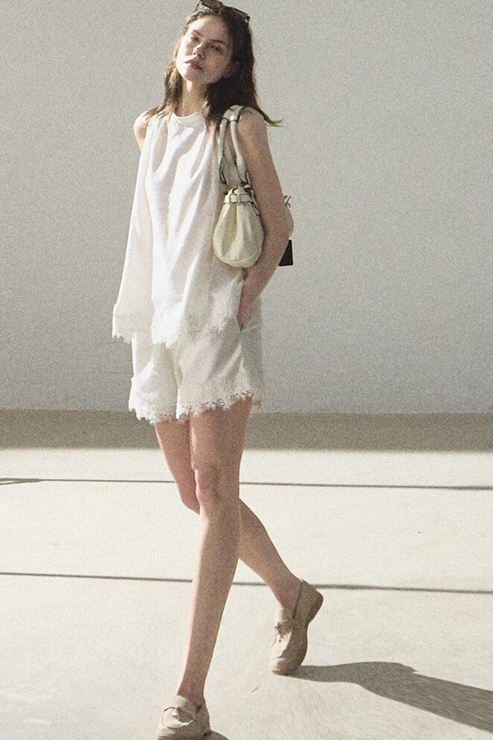 Vacation Lace Lyocell Vest