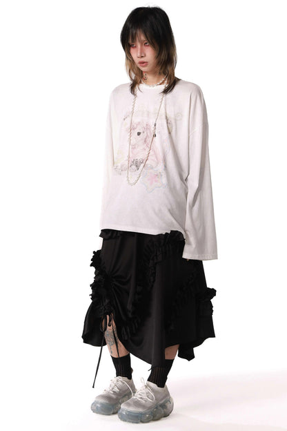 Unicorn Bow Long Sleeve T-Shirt