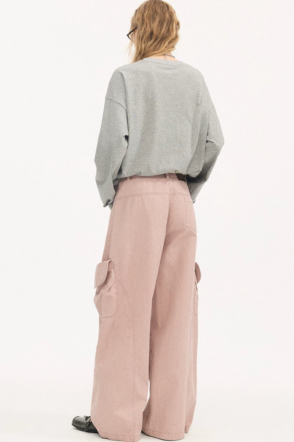 Vintage Washed Pocket Cargo Pants