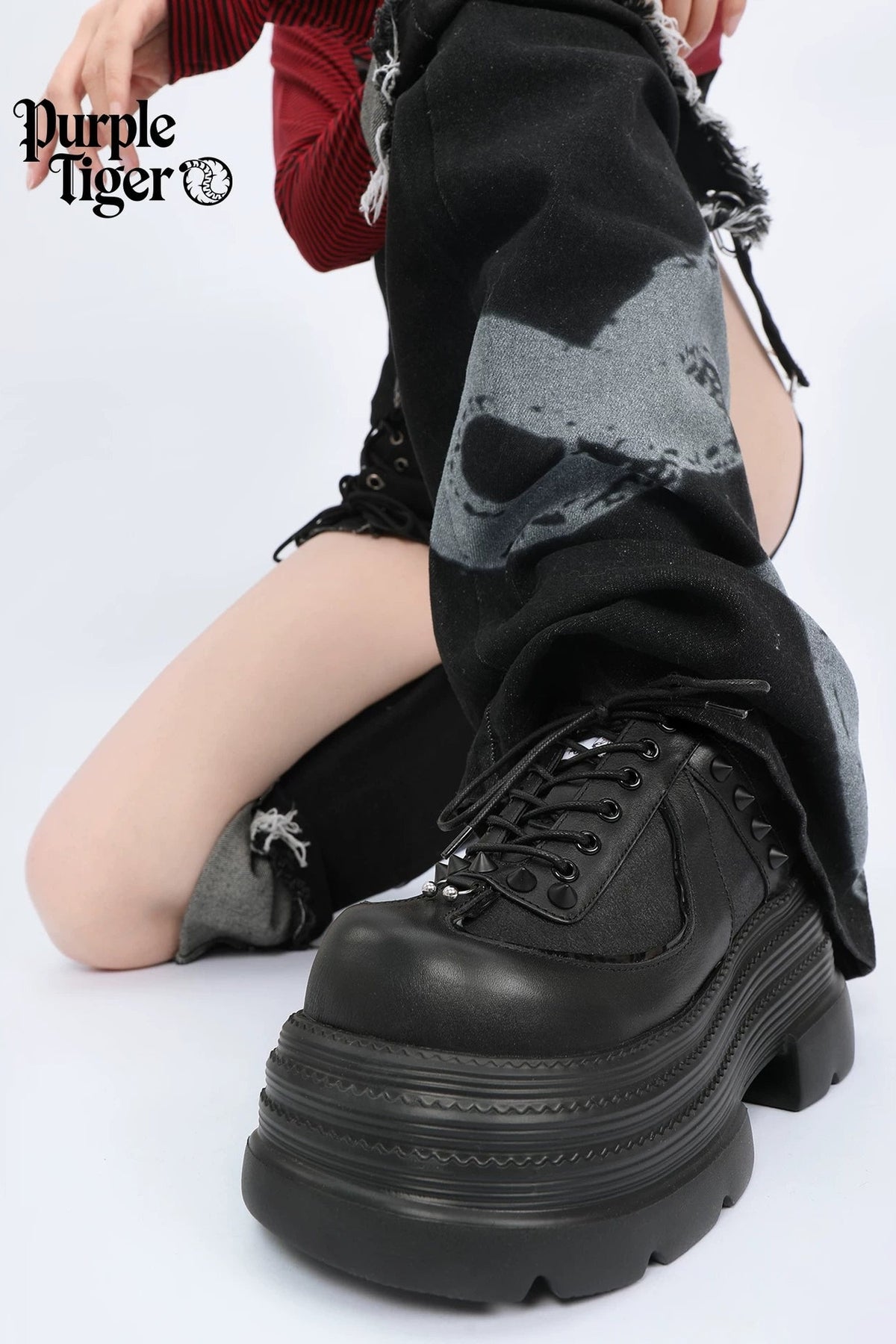 Cyberpunk Platform Sole Shoes