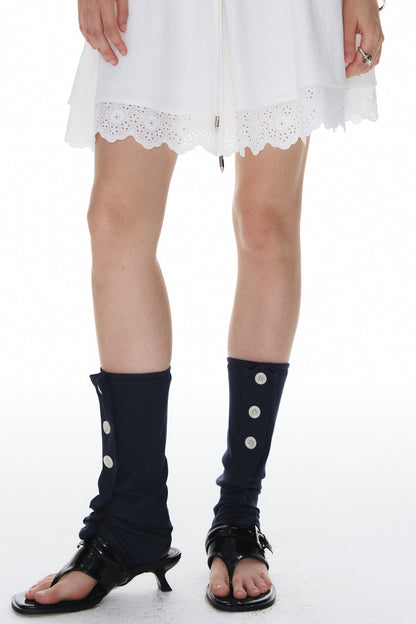 Solid Knit Sock Covers