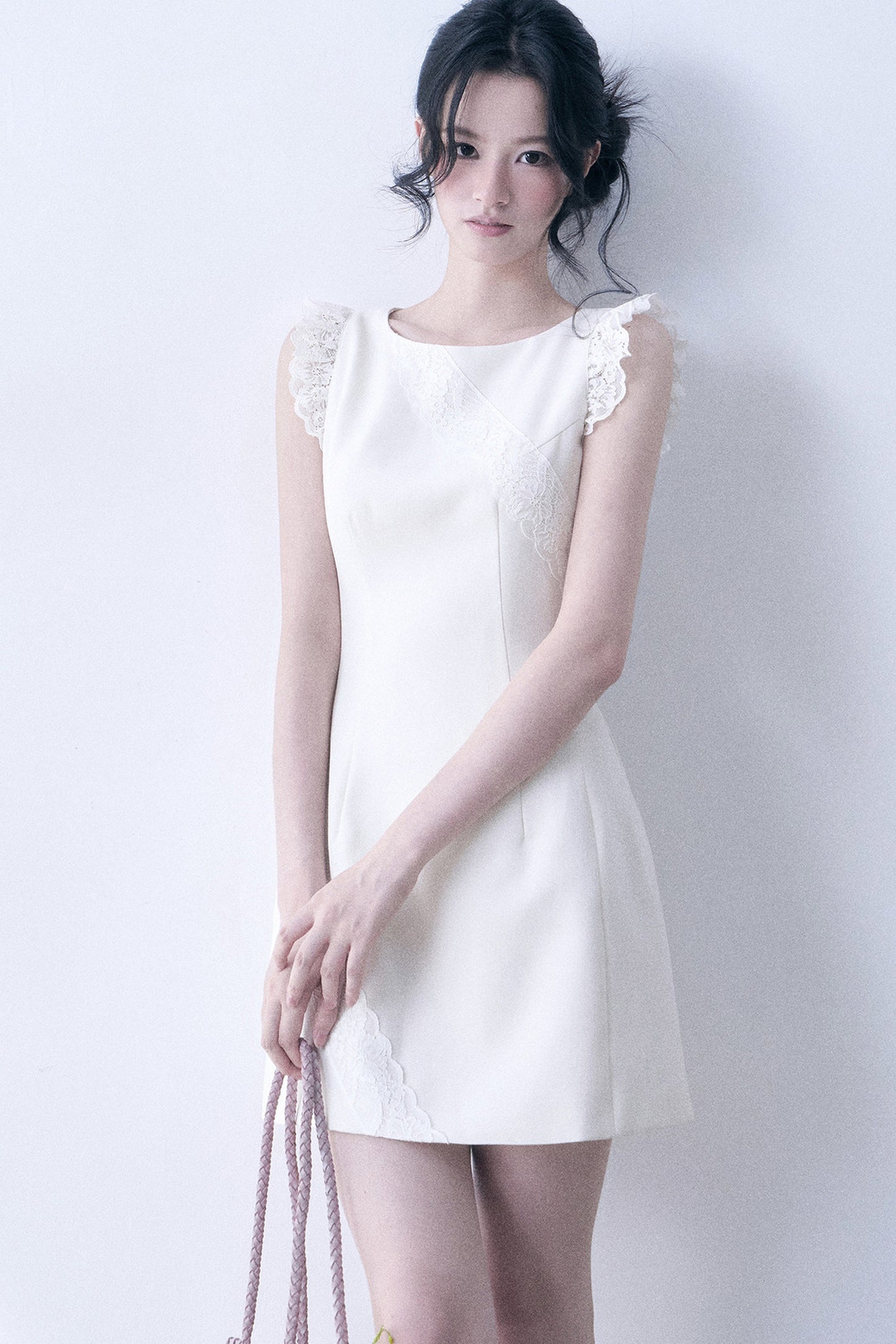 Lace Patchwork Dress