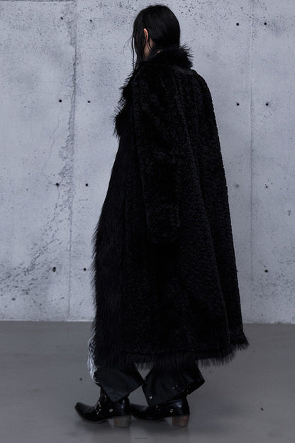 Reversible Cheetah Print Faux Fur Coat