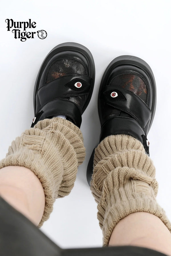 Ghost Eye Platform Shoes
