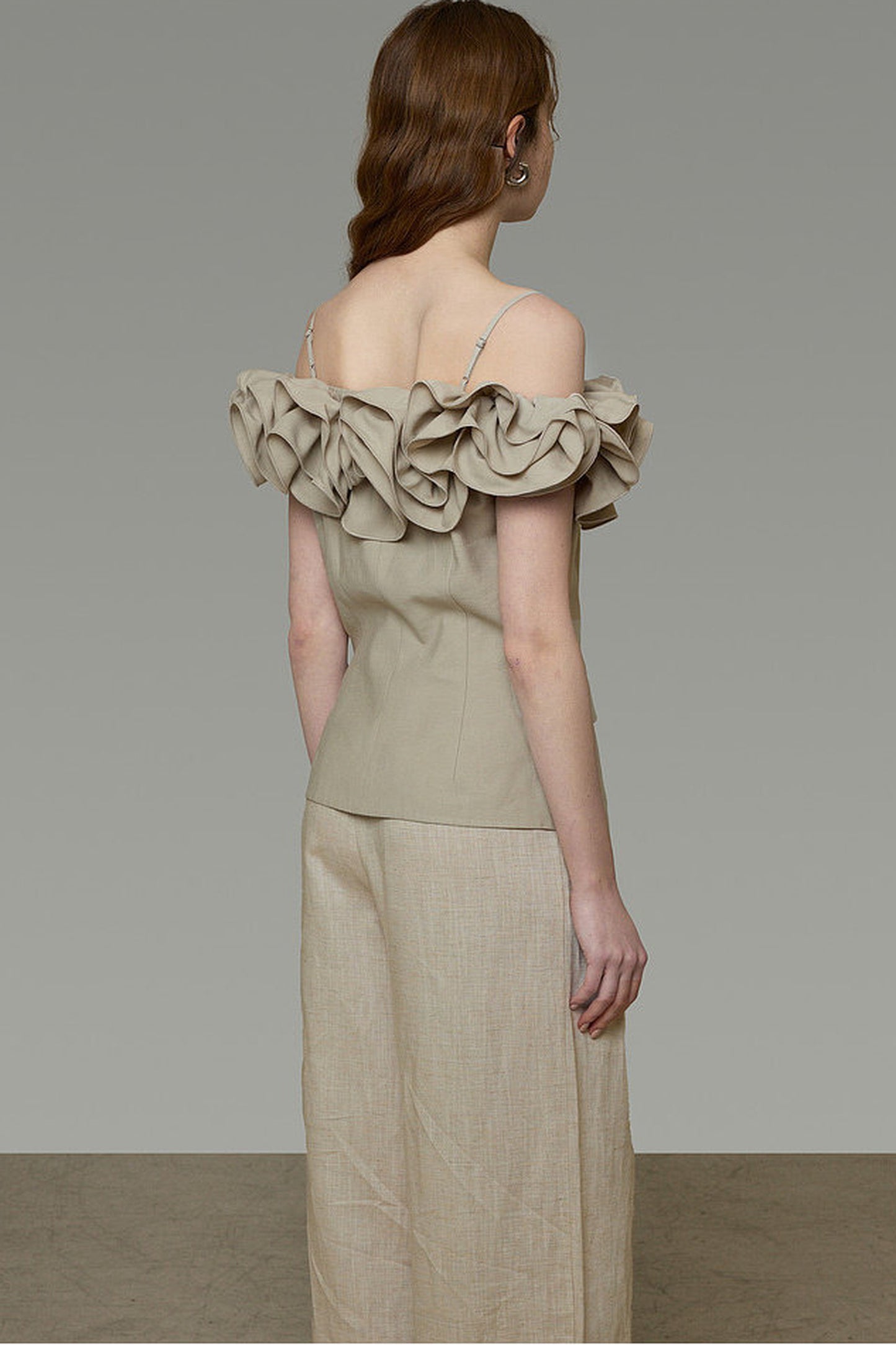 Elegant Off-Shoulder Ruffle Top