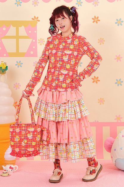 Showa Dessert House Stretch Knit Top