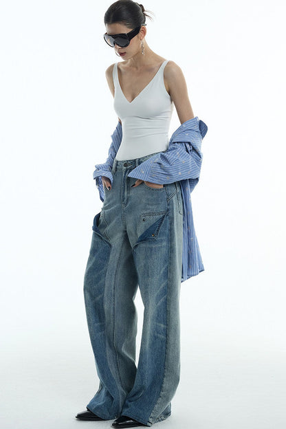 Cloud White V-Neck Seamless Camisole