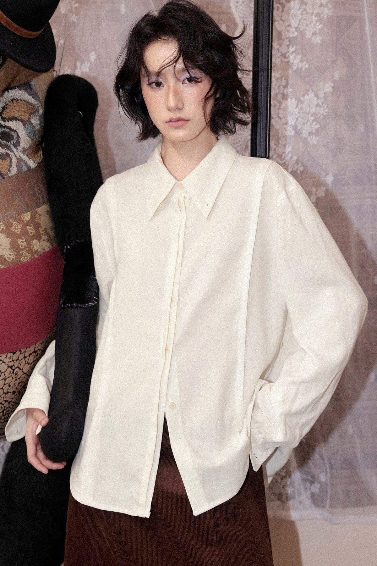Tencel Linen Long Sleeve Shirt