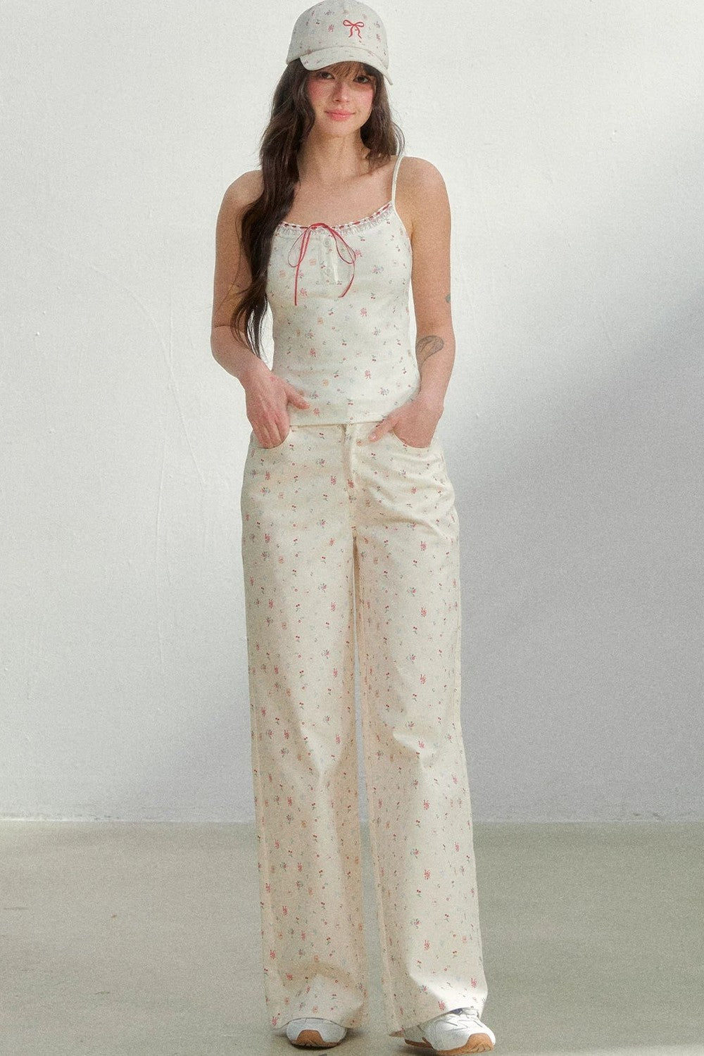 Floral Lace Crop Camisole