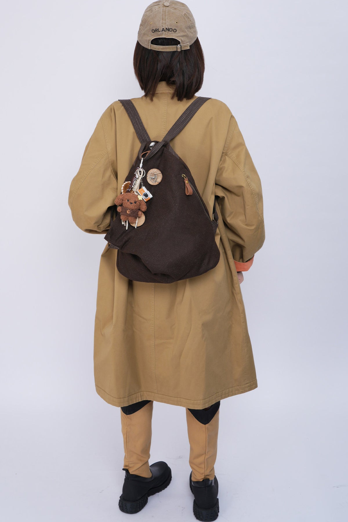 Retro Canvas Large Capacity Backpack