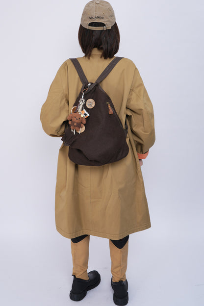 Retro Canvas Large Capacity Backpack