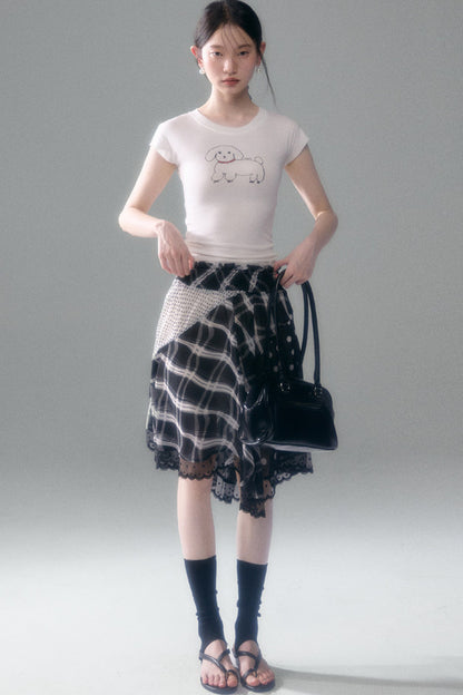 Summer Sequin Two-Way Wear Skirt