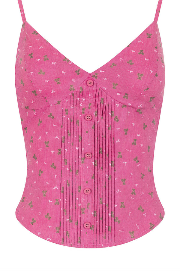 Floral V-Neck Camisole