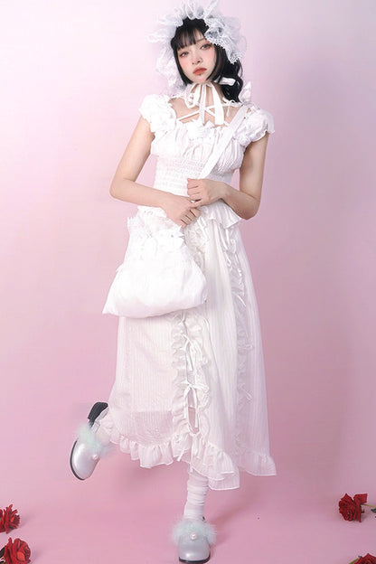 Heavenly Bow Lace Skirt