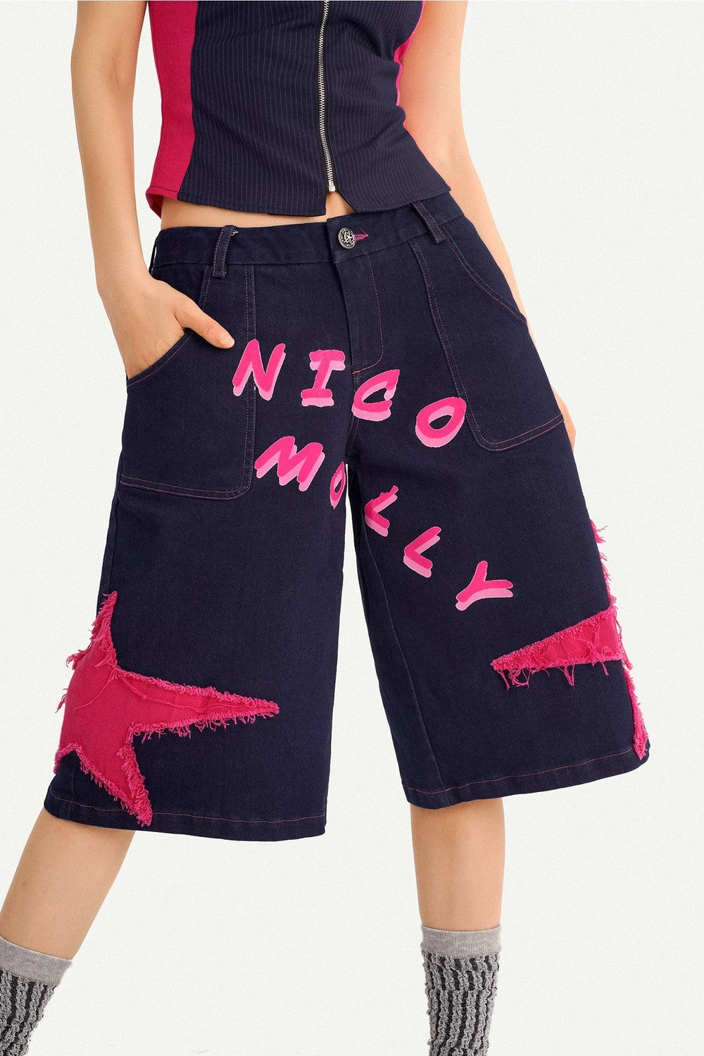 Y2K Loose Wide-Leg Jeans