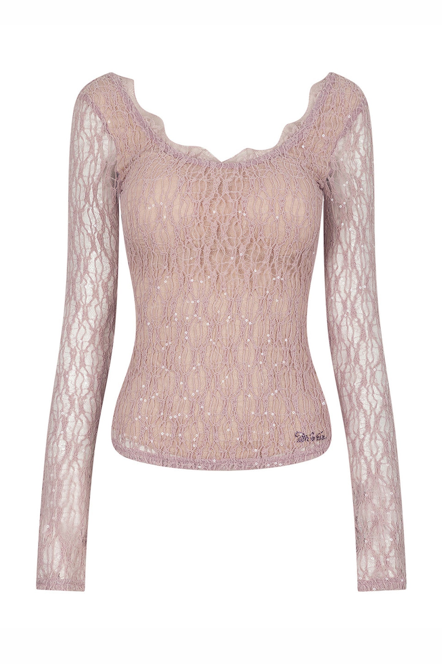 Backless Lace Top