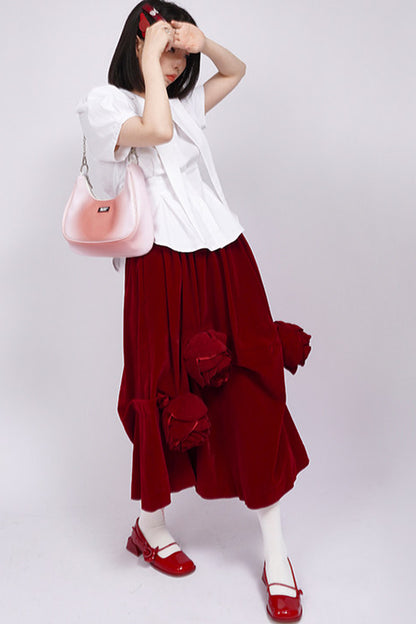 Macaron Graffiti Crossbody Bag
