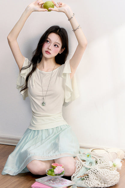 Flutter Sleeve T-Shirt