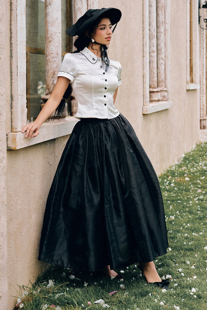 French Academy Style Shirt and Dress Set-Up