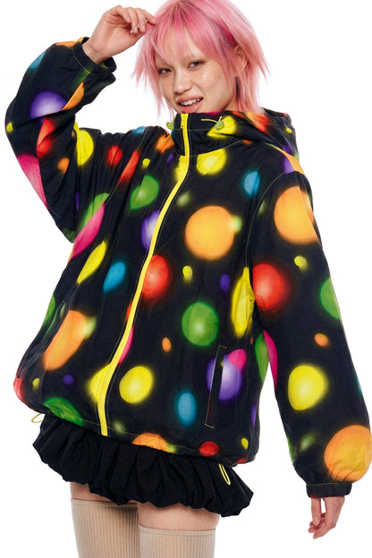 Teflon Retro Polka Dot Jacket