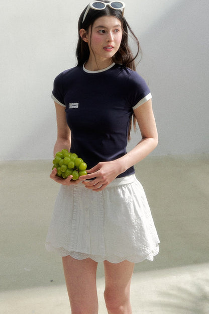 Oxygen Cotton Contrast Tee