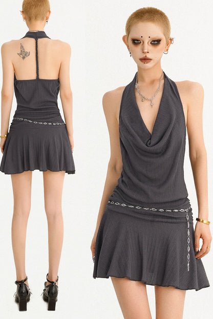Sommerkleid mit Neckholder