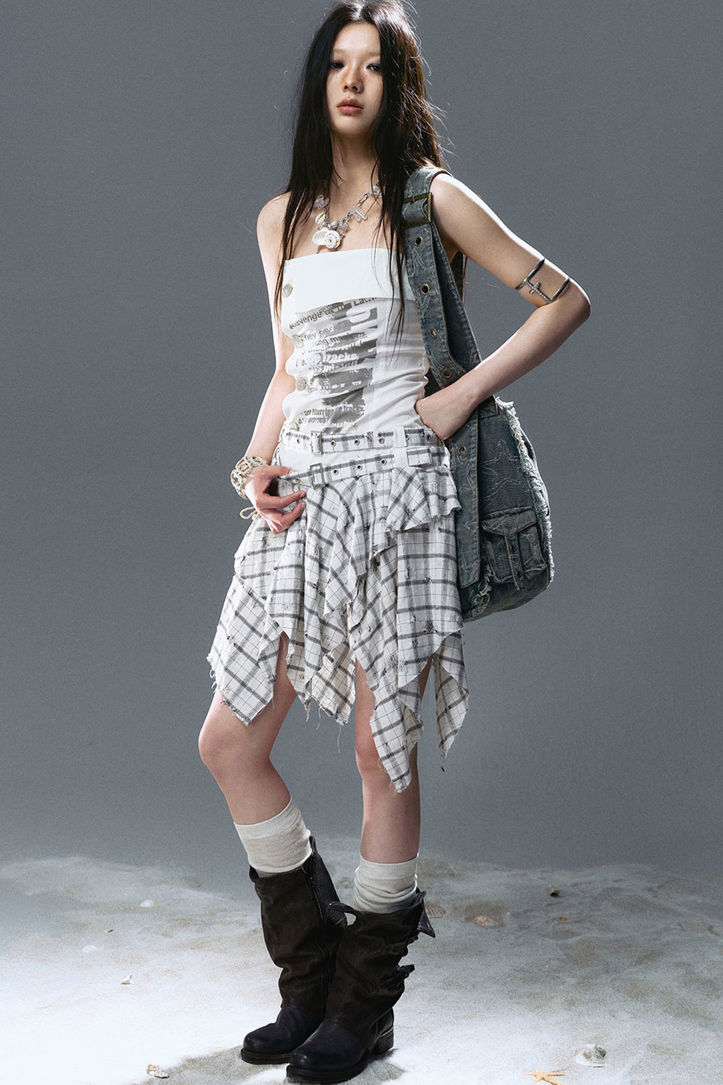 Sea Witch Patchwork Dress