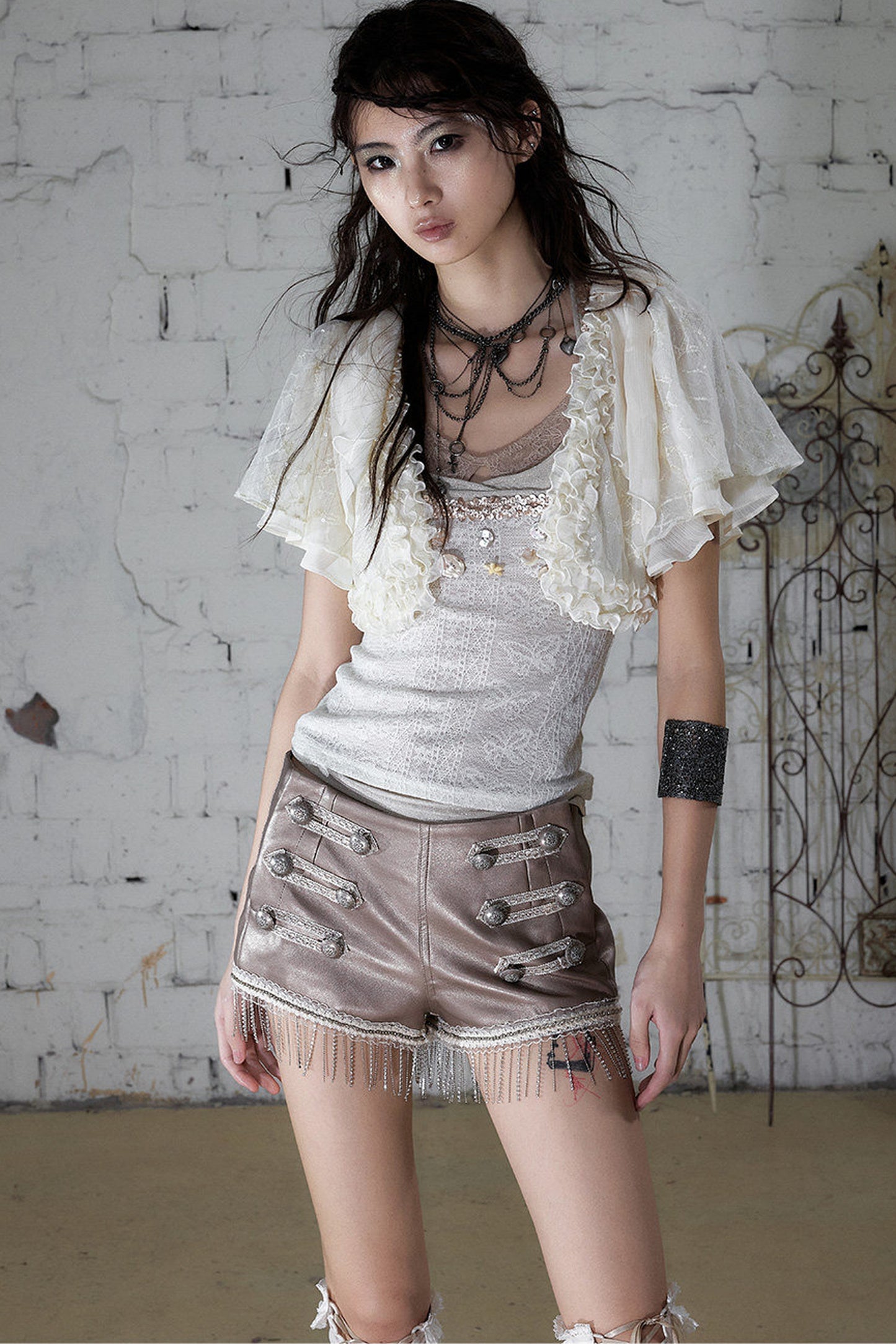 Romantic Lace Chiffon Blouse