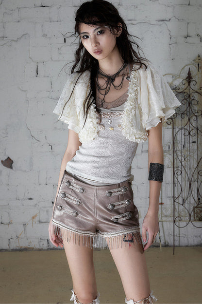 Romantic Lace Chiffon Blouse