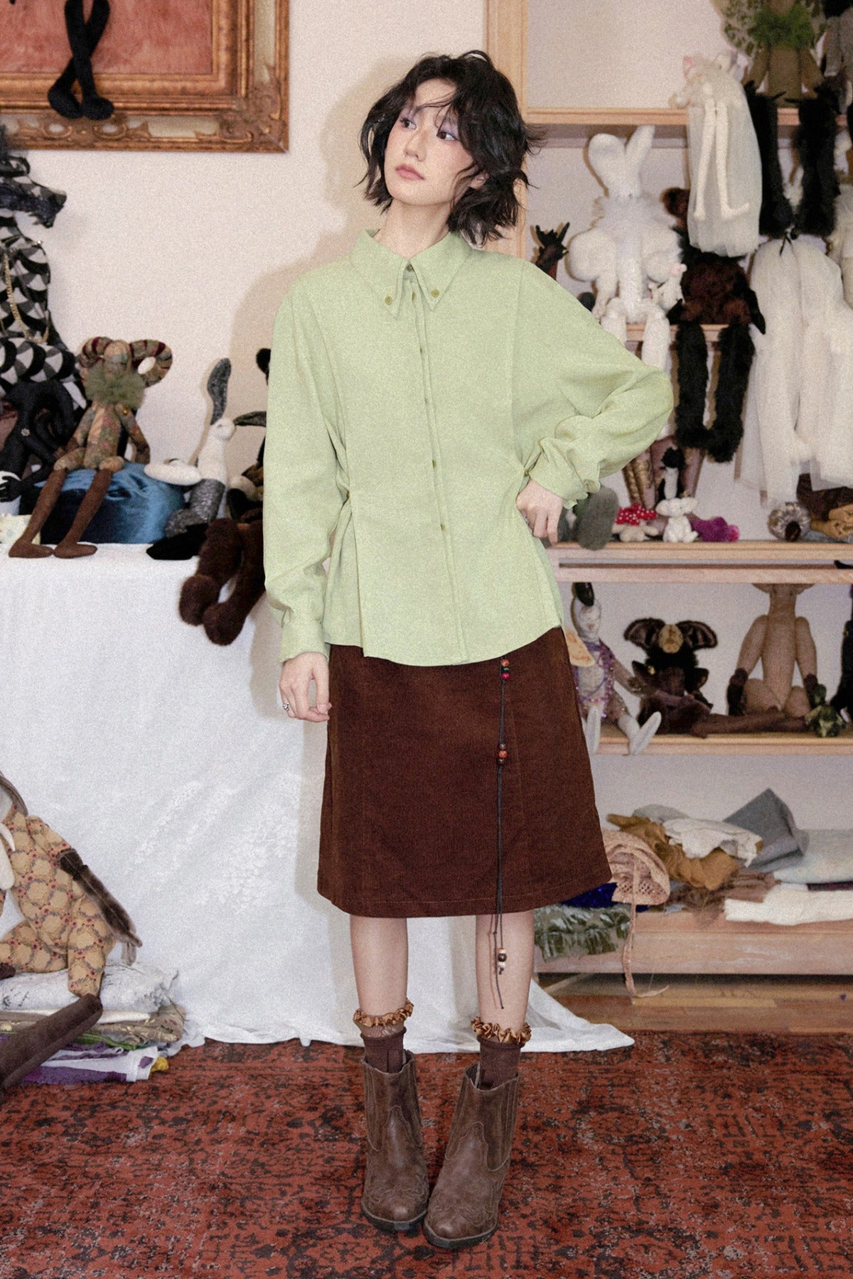 Tencel Linen Long Sleeve Shirt