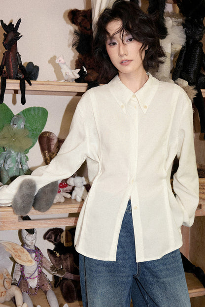 Tencel Linen Long Sleeve Shirt