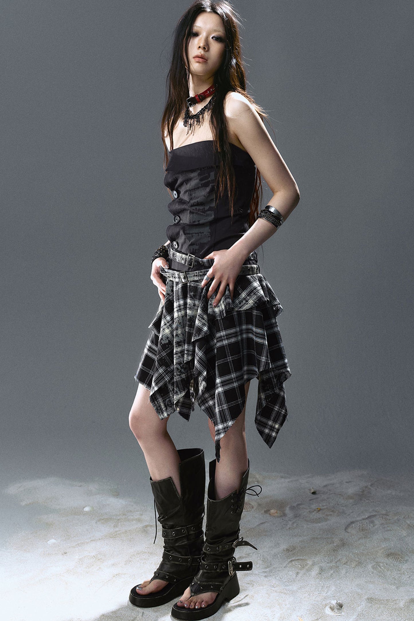 Sea Witch Patchwork Dress
