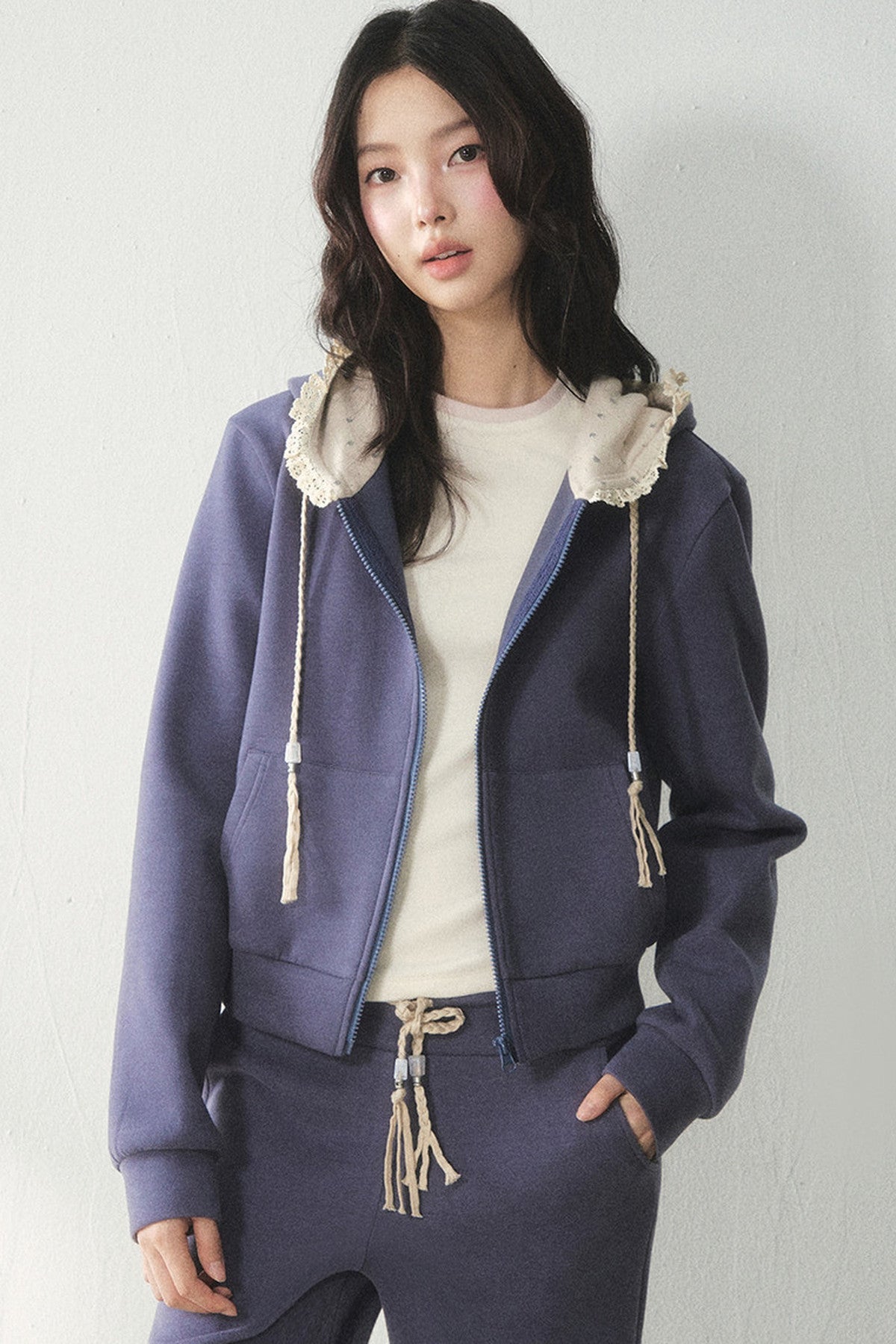 Floral Air-Layer Sweatshirt and Pants
