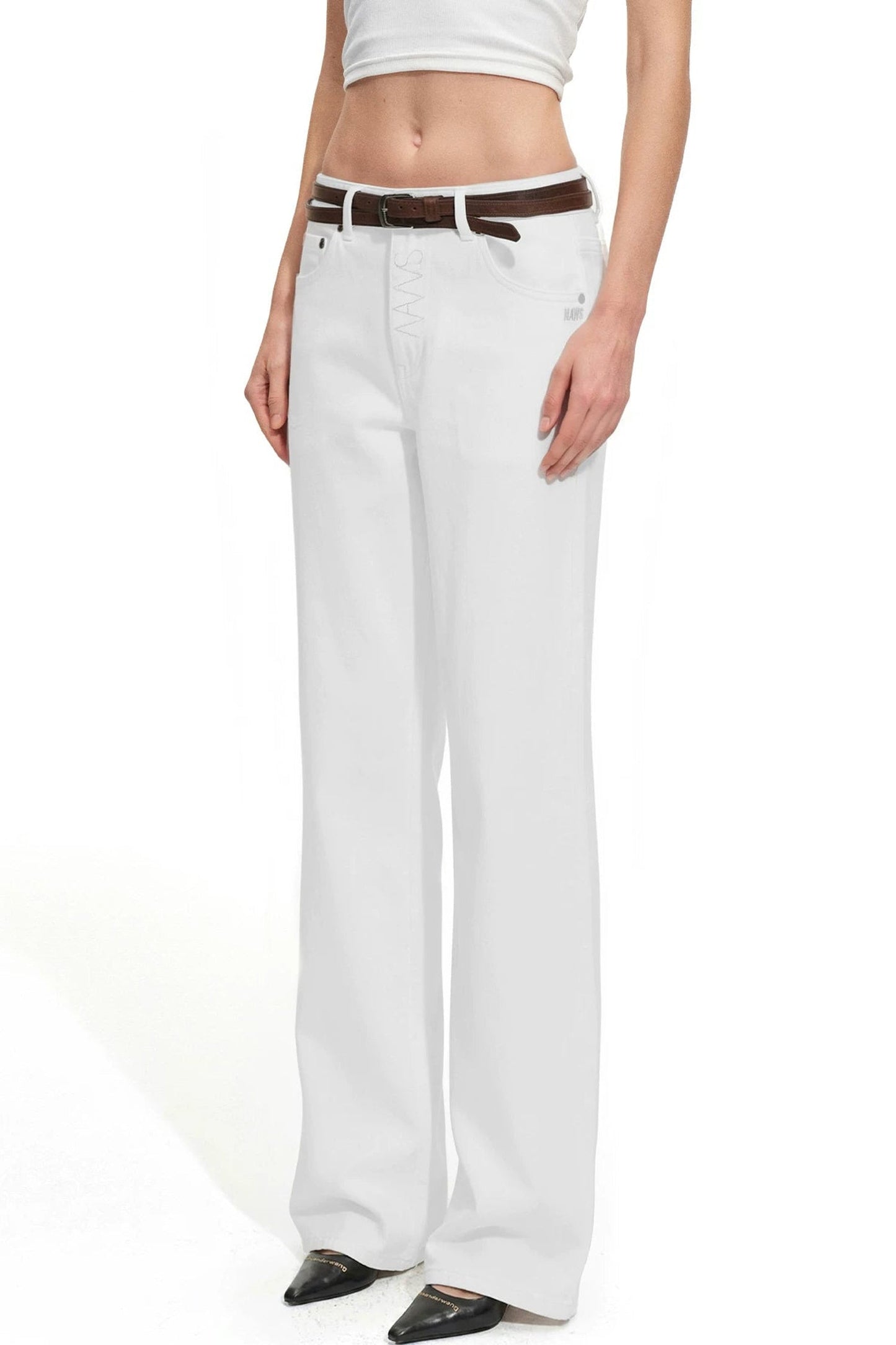 Golden Ratio Straight Leg Jeans