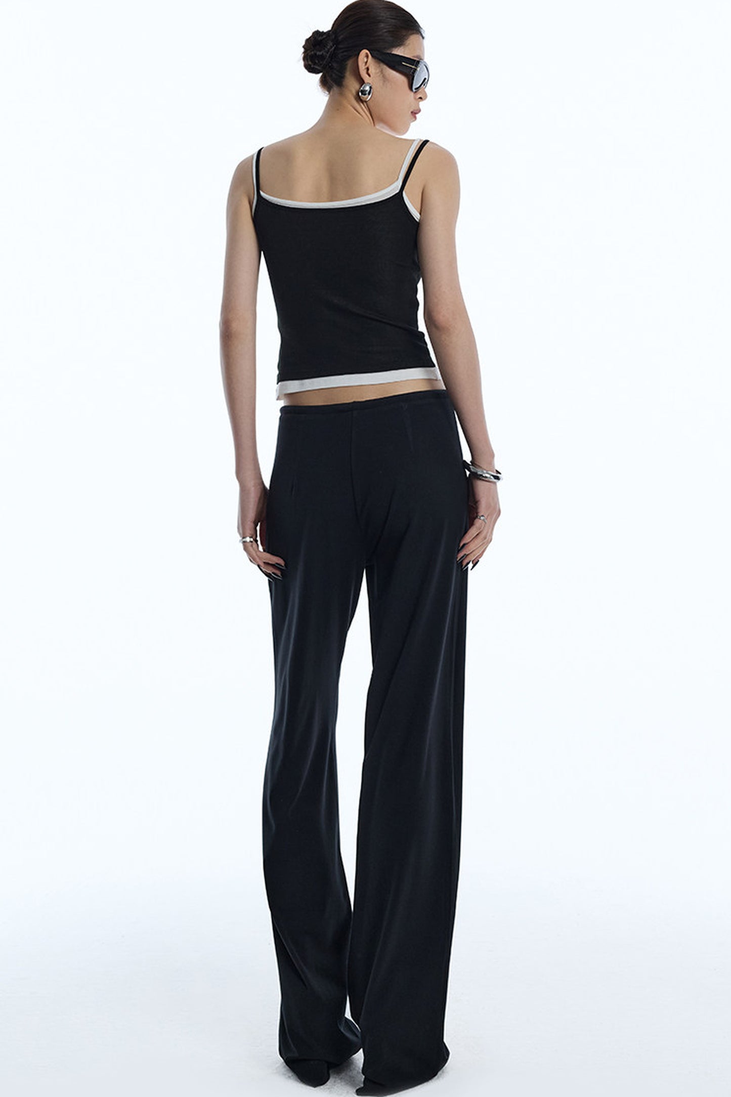 Loose Straight Casual Floor-Length Pants