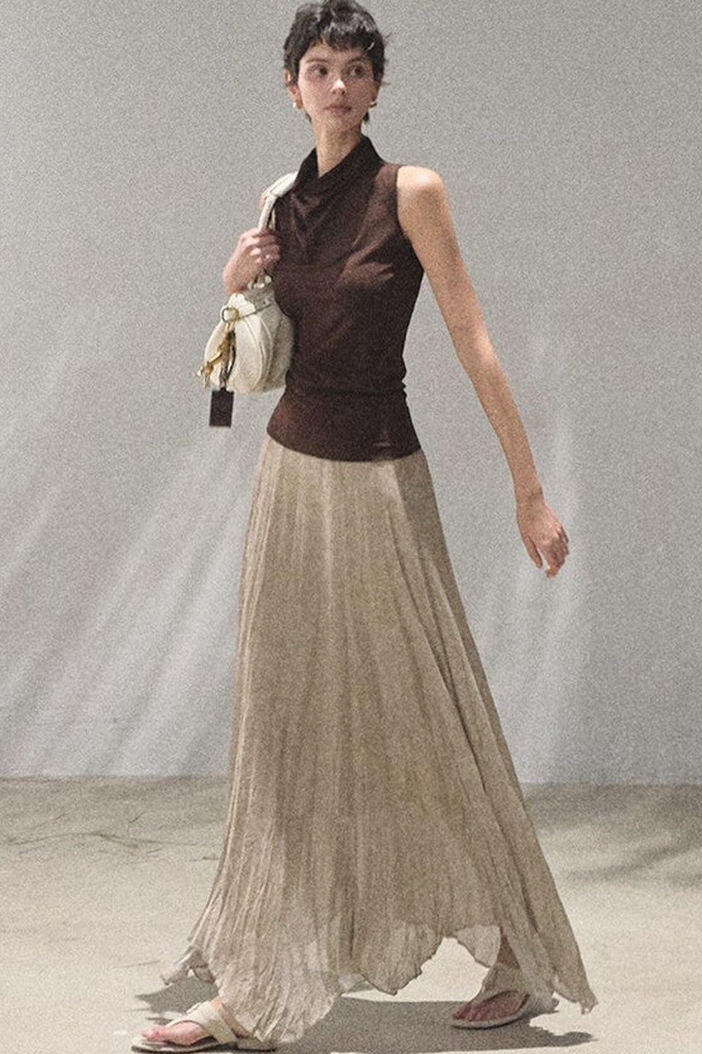 Flowing Twilight Halter Vest